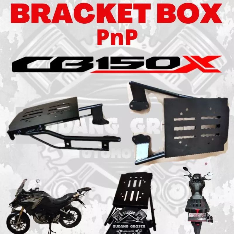 Bracket Box CB 150 X Model Geser Breket Top Box CB150X Kucay Givi Shad Kappa KMI Pannier universal