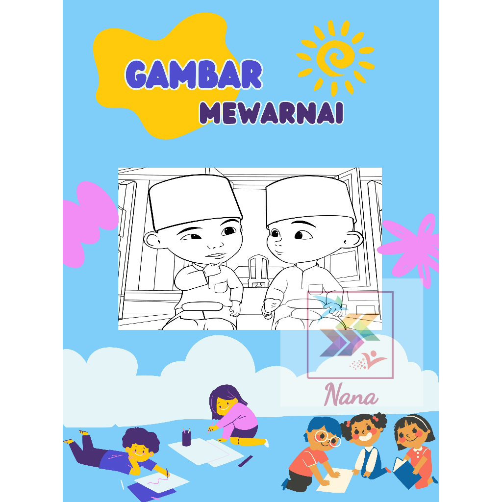 

Gambar Sketsa Mewarnai / Upin & Ipin / Part 1 / Gambar Sketsa / Gambar mewarnai / Kertas Gambar Mewarnai / Kertas Gambar / Mewarnai / Seketsa Lukis / Drawing Sketch / Menggambar / Colouring Anak / Colouring