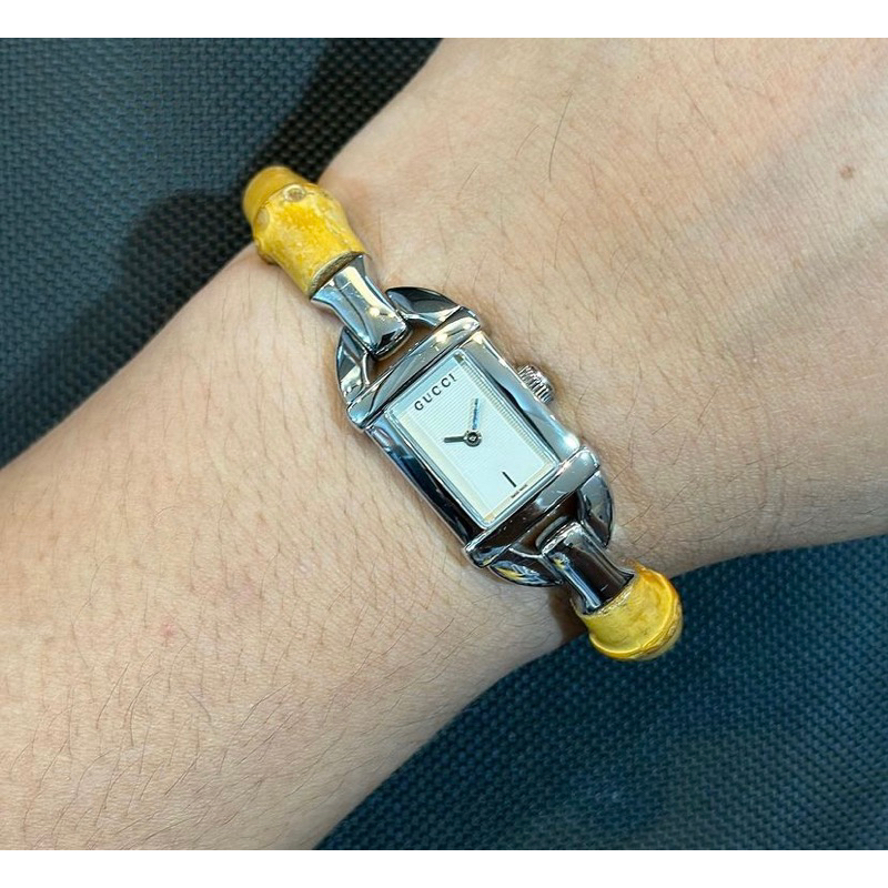 gucci bamboo watch