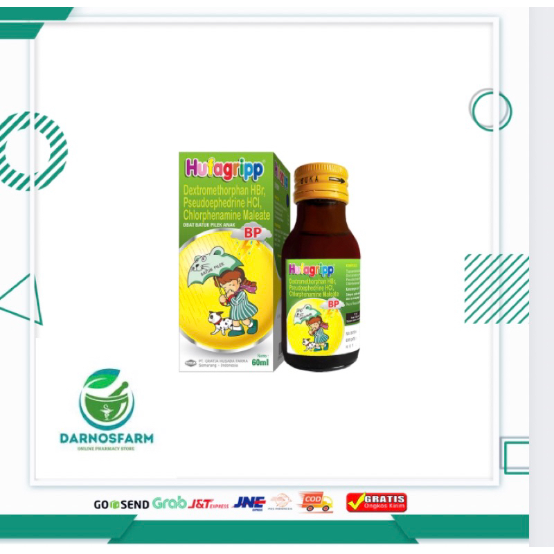 Hufagrip Sirup Batuk Pilek (Hijau)
