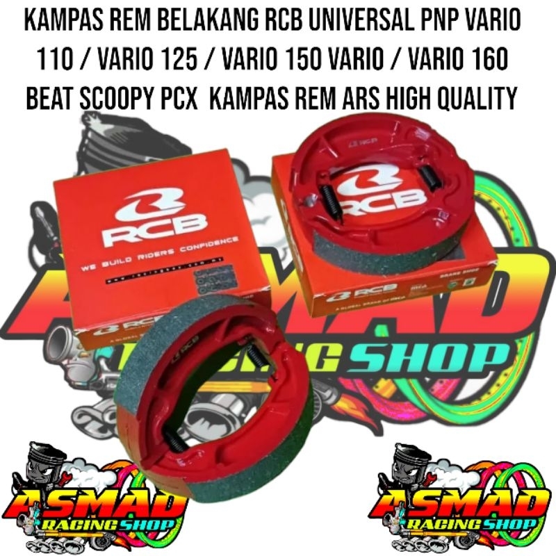 kampas Rem Belakang Rcb Kampas Universal Kampas rem belakang RCB ARS High Quality