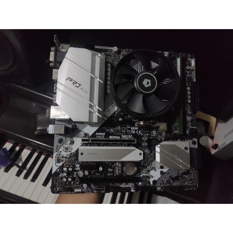 Paket Mobo Asrock dan Ryzen 3600