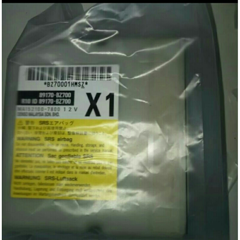 Modul Ecu airbag Srs Alnew Avanza Veloz 2022-2023