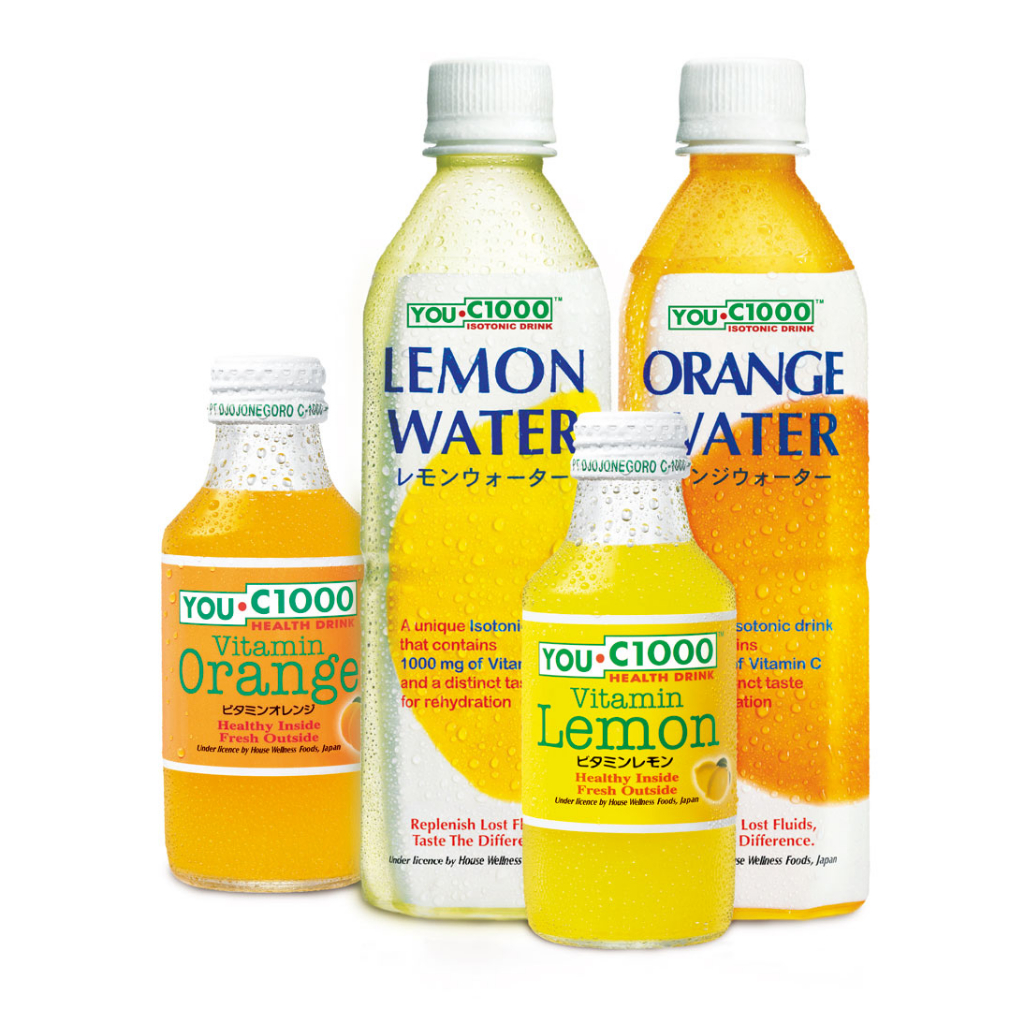

Orange water dan lemon water 500 Ml ~ You C1000 Boss mpasi
