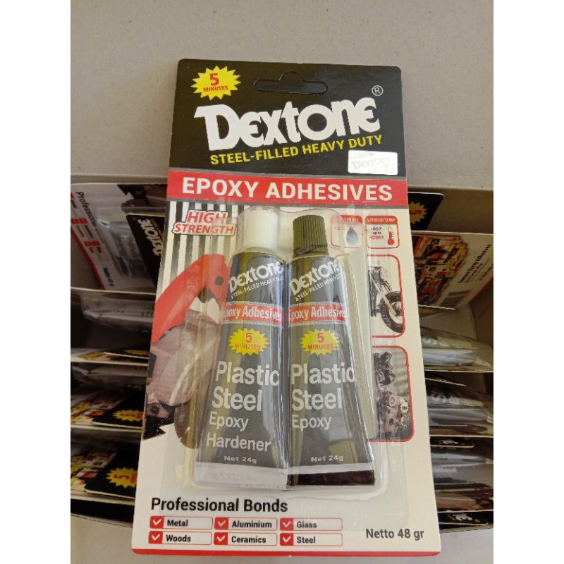 

lem besi dextone 5menit ,48 gram