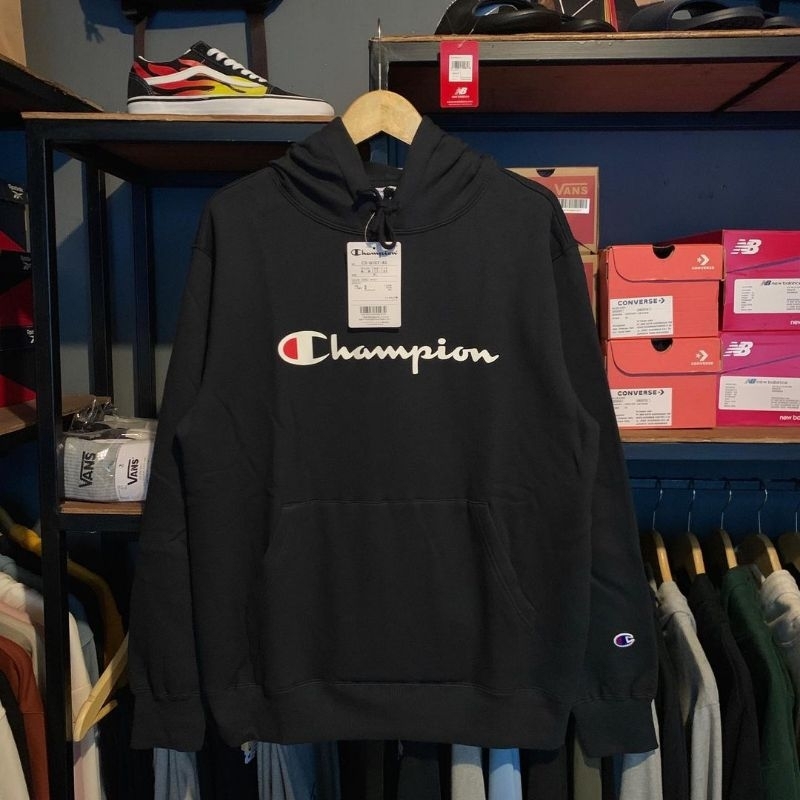 Hoodie Champion Bigscript Logo / HOODIE CHAMPION original