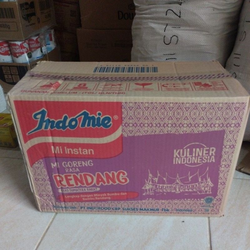 

Indomie Rendang - 1 karton (40 pcs)