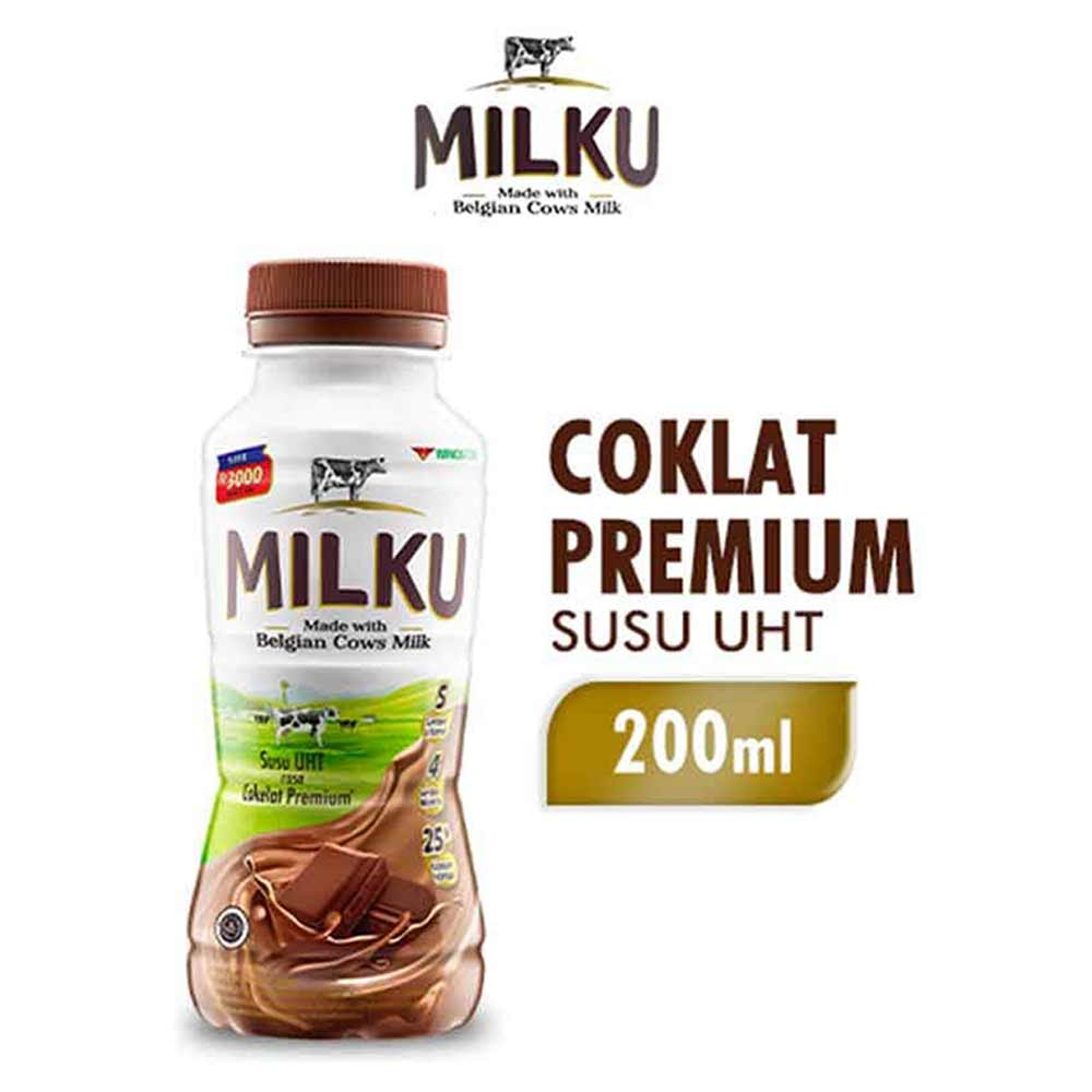 

MILKU COKLAT & STROBERI 200ML