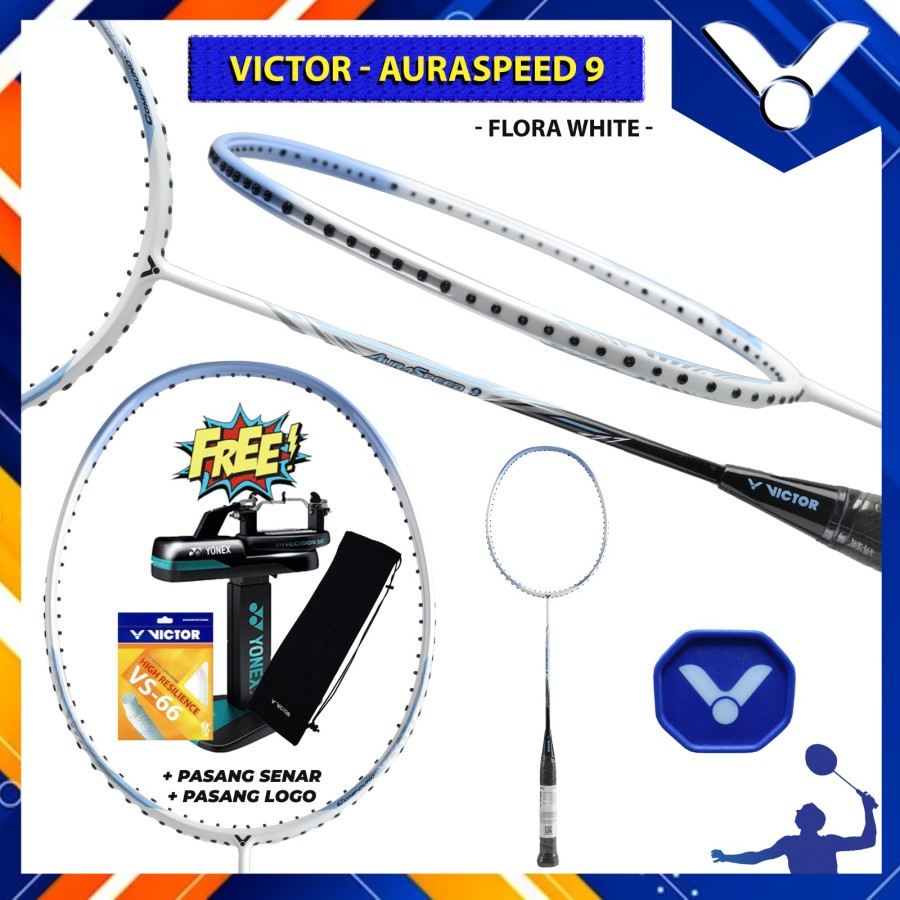 Raket Badminton Victor Auraspeed ARS 9 A ARS-9 A ARS-9A Original