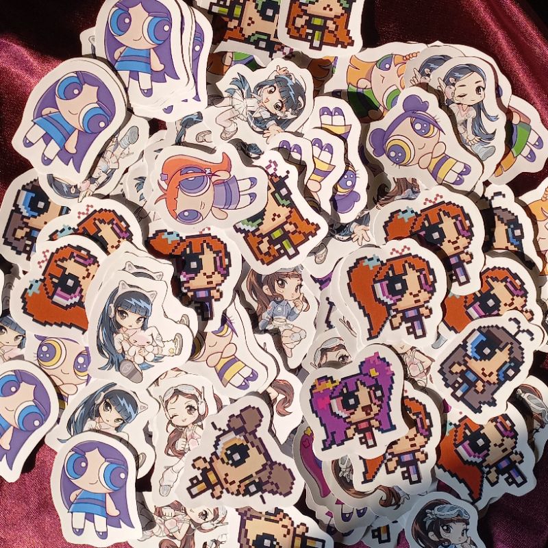 

Sticker Pack Stiker Deco PowerPuff Girl Get Up NewJeansSticker Deco Fanmade by winter.fey