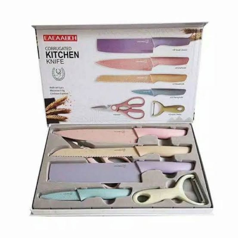 pisau dapur 1set