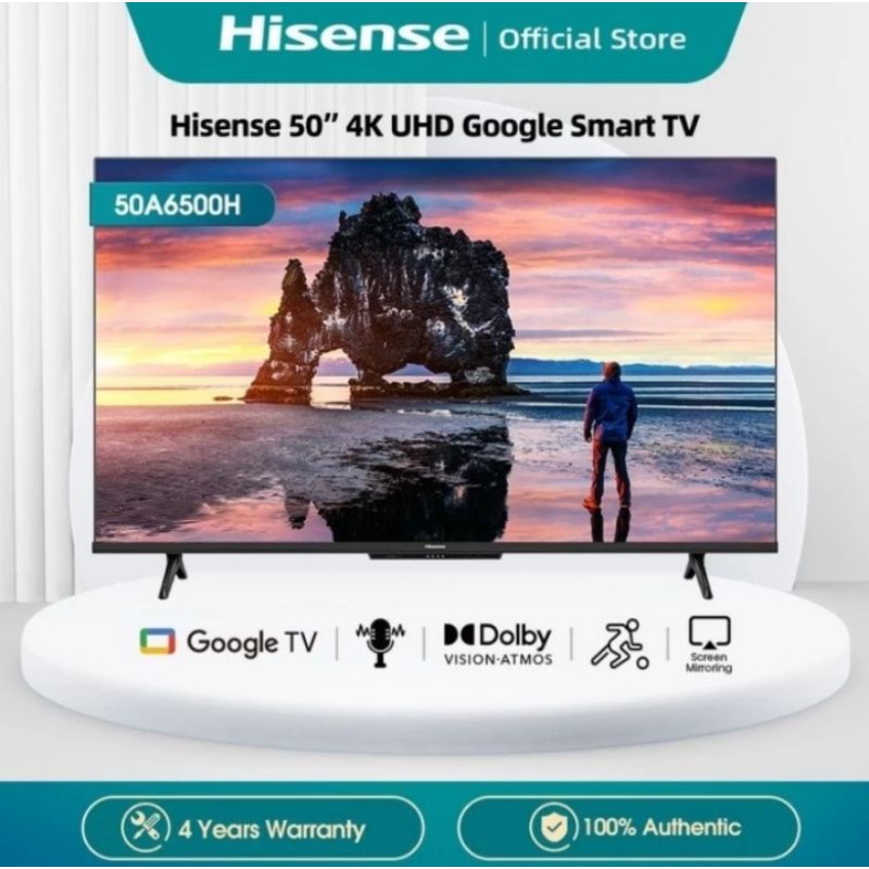 TV Hisense 50A6500H 4K UHD 50 Inch