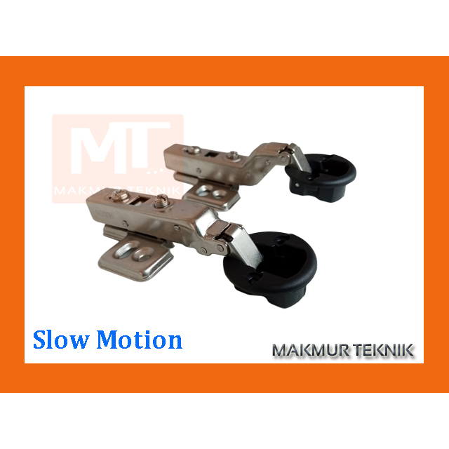RB Huben KS Engsel sendok kaca slow motion - Engsel pintu lemari kaca slow motion