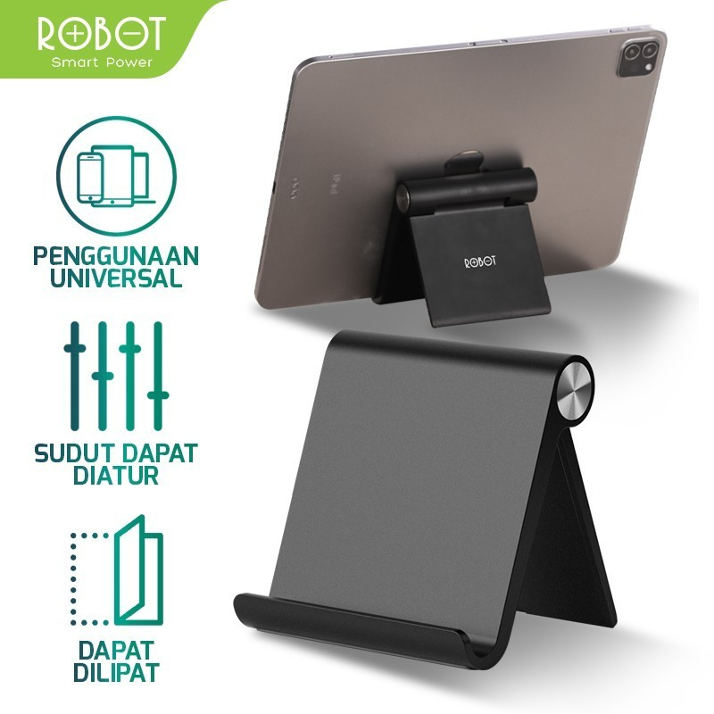 Dudukan Stand Holder Robot HandPhone iPad Tablet HP Tatakan