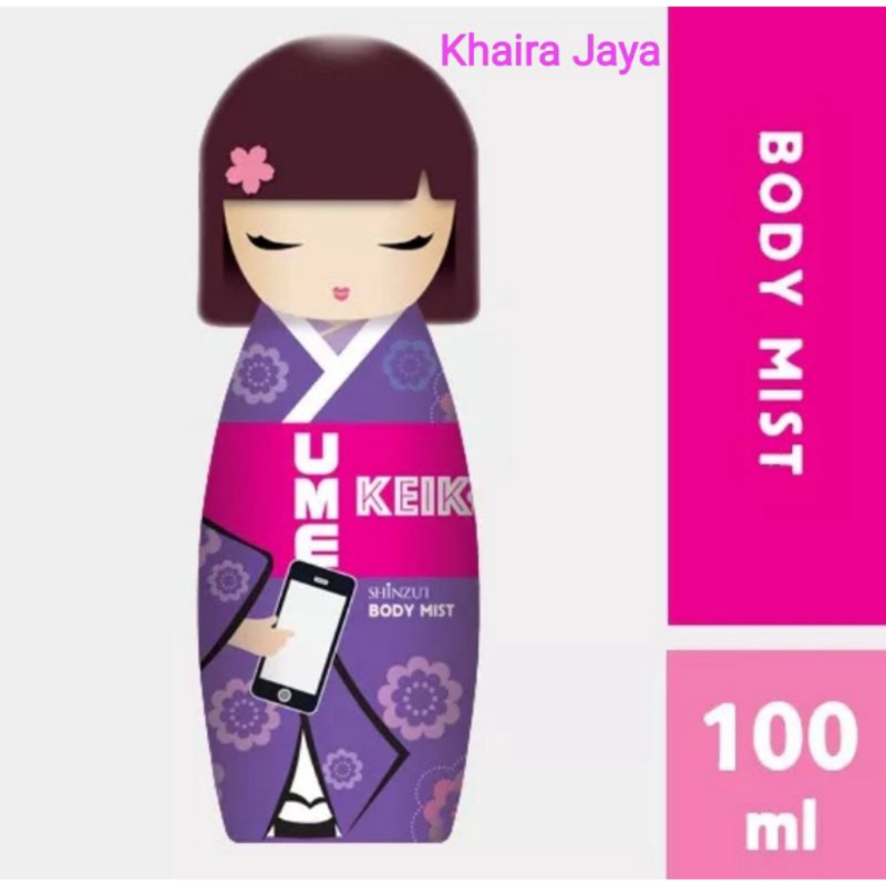 Shinzu'i Body Mist Ume Keiko 100ml