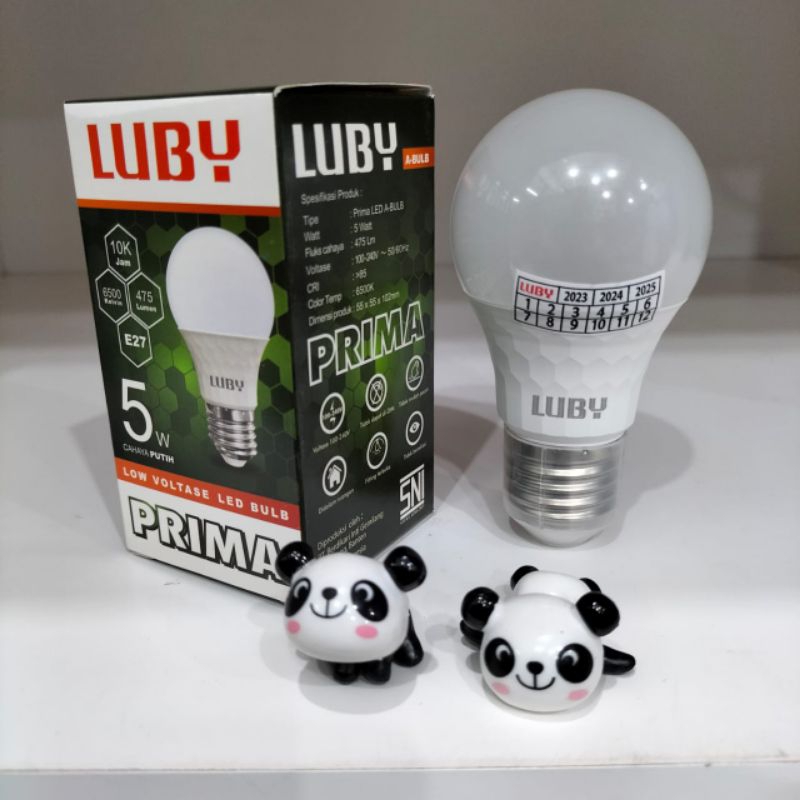 LUBY PRIMA 5 Watt / LAMPU LED LUBY PRIMA 5 Watt
