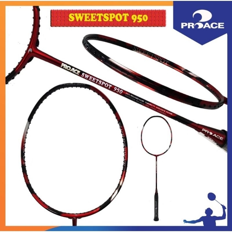 Raket Pro Ace Sweetspot 950 (Raket+Star Grip) // Raket Pro Ace Sweet Spot 950 Original
