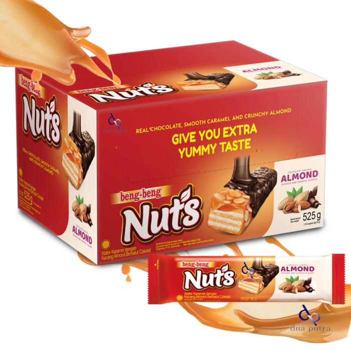 

PROMO Beng Beng Nuts Almond Box 15Pcs @35 Gr