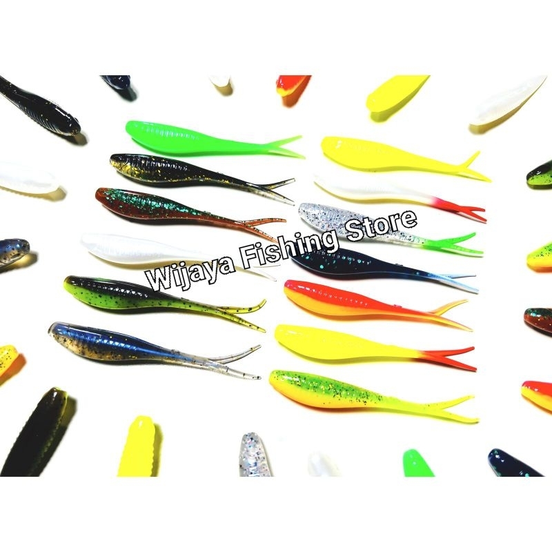 Umpan Pancing Baby Silencer Soft Bait Soft Lure Rep Ozmy 8 cm