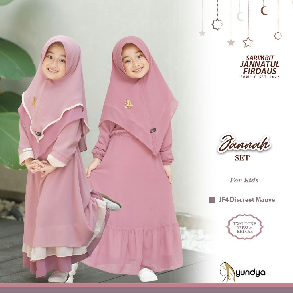 GAMIS ANAK JANNATUL FIRDAUS IED SERIES 2022