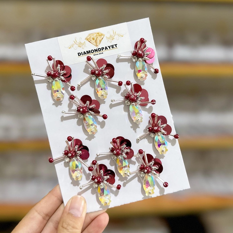 Payet Tabur Jahit / Payet Baju mewah