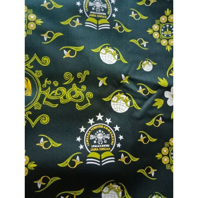 Bahan batik guru LP Ma'arif NU Jawa Tengah Original uk. 1.5m x 1.5m