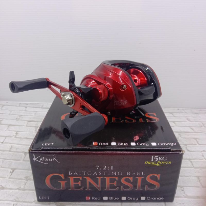 Reel BC Katana Genesis Drag 15kg Handle kiri
