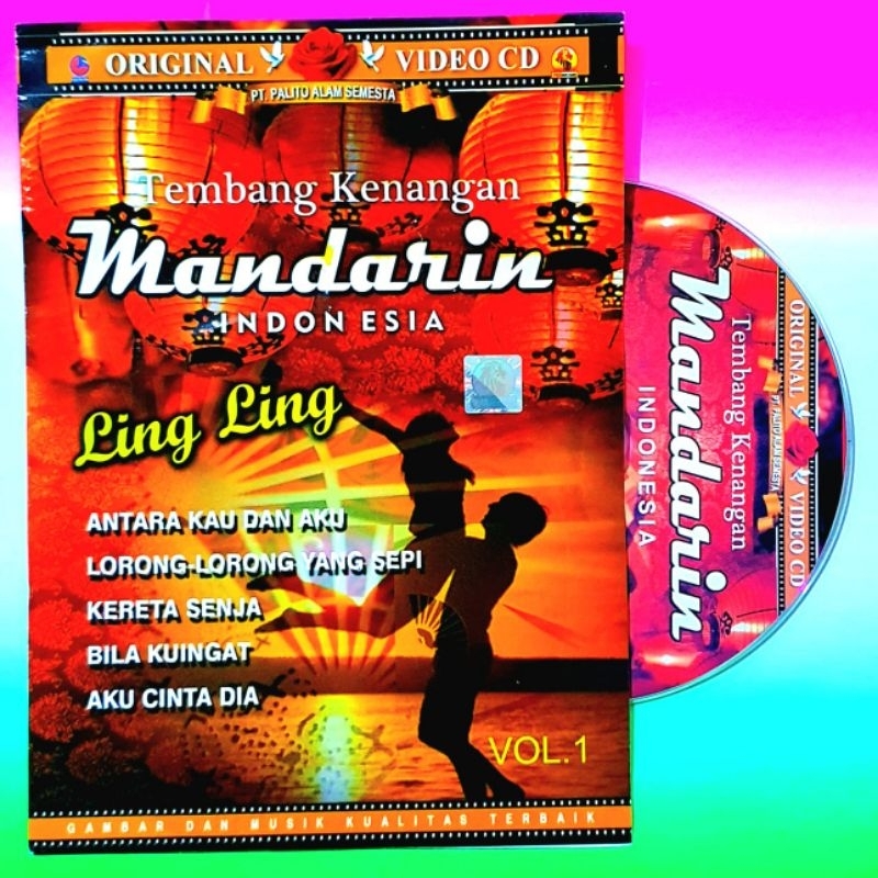 KASET ORIGINAL VCD LAGU KARAOKE TEMBANG KENANGAN MANDARIN INDONESIA-LAGU KARAOKE TEMBANG KENANGAN-LA