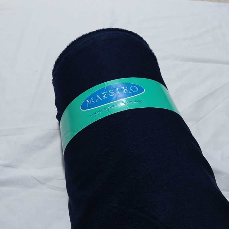 Kain tessa polos maestro tebal premium quality (harga per 0,5 M)