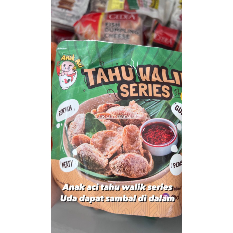 anak aci tahu walik isi 12 tahu goreng frozen aneka frozen malang