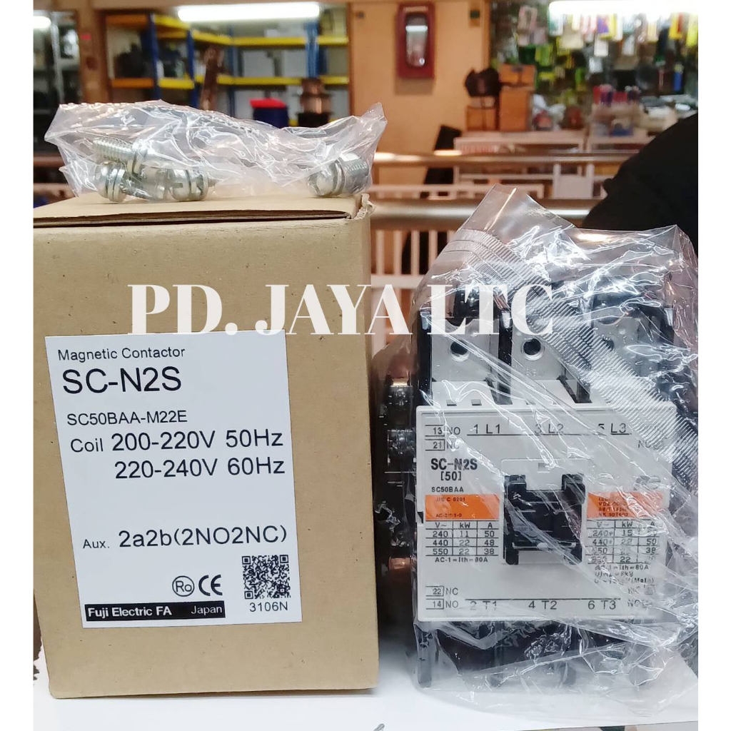 Fuji Magnetic Contactor SC-N2S 50 - Kontaktor Fuji SC-N2S 50