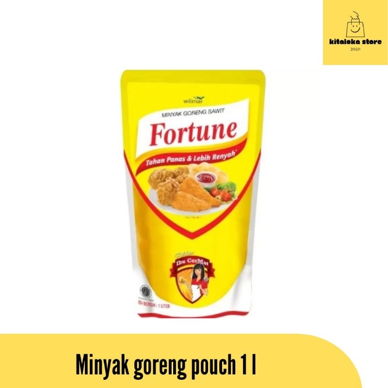 

Fortune minyak goreng pouch 1L