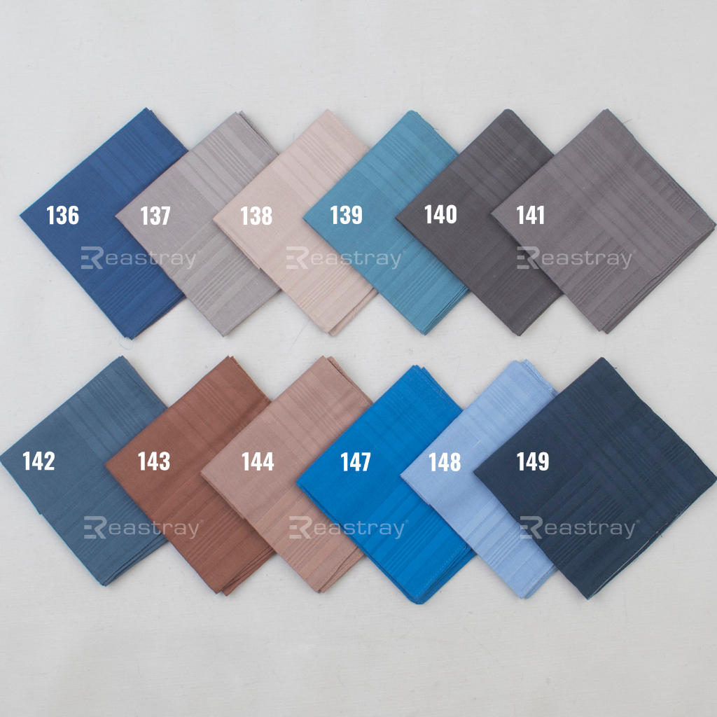 100% Katun Sapu Tangan Pria Saputangan pria katun Handkerchief - HARGA SATUAN