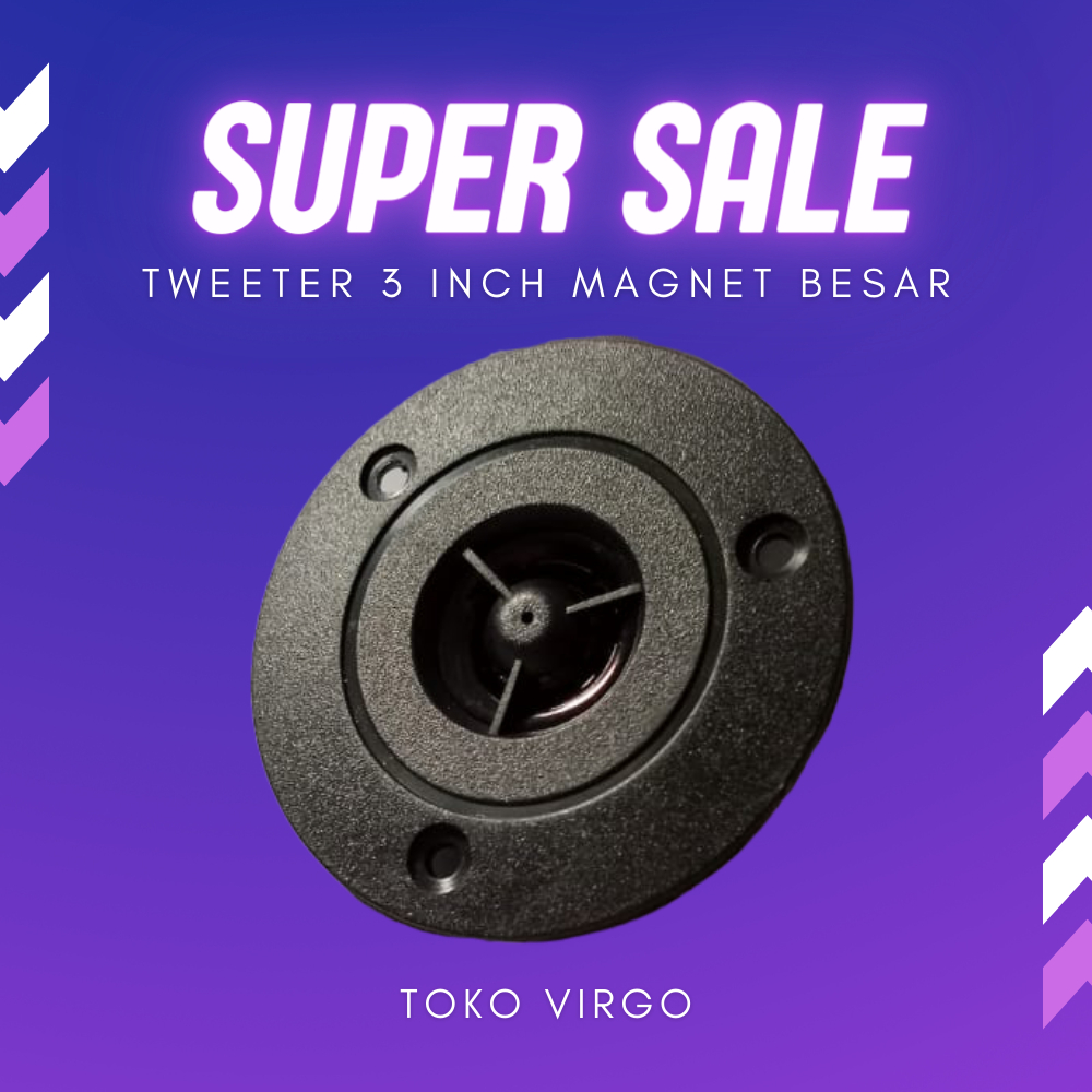 Speaker Twiter Magnet Besar 702 ukuran 3 Inch Tuiter 3" 100 watt