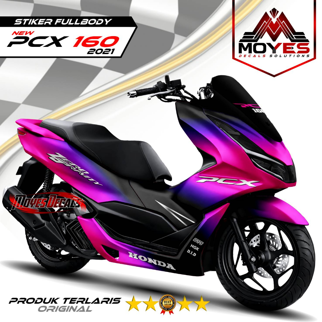 Decal Stiker Fullbody PCX 160 - Stiker PCX160 new MYS193