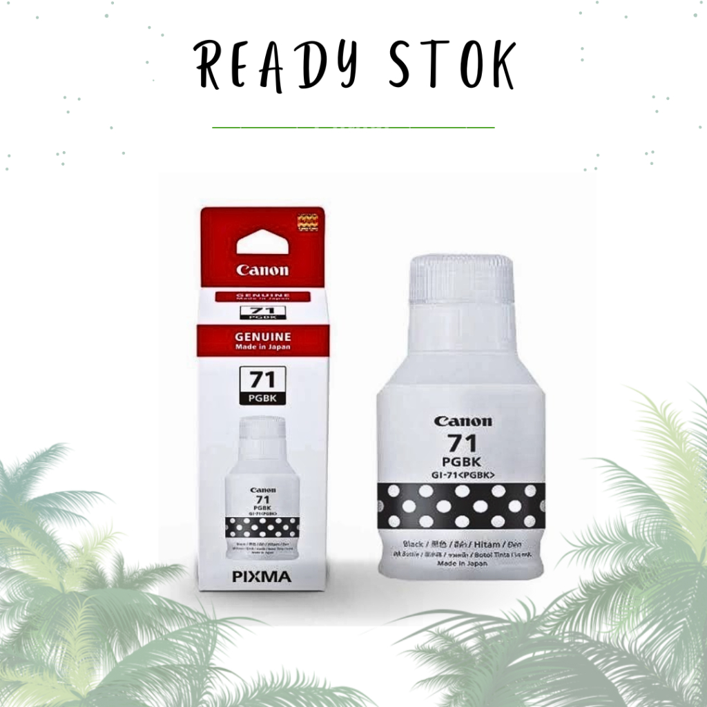REFILL TINTA CANON PIXMA 71 BLACK/REFILL TINTA CANON HITAM (PCS)
