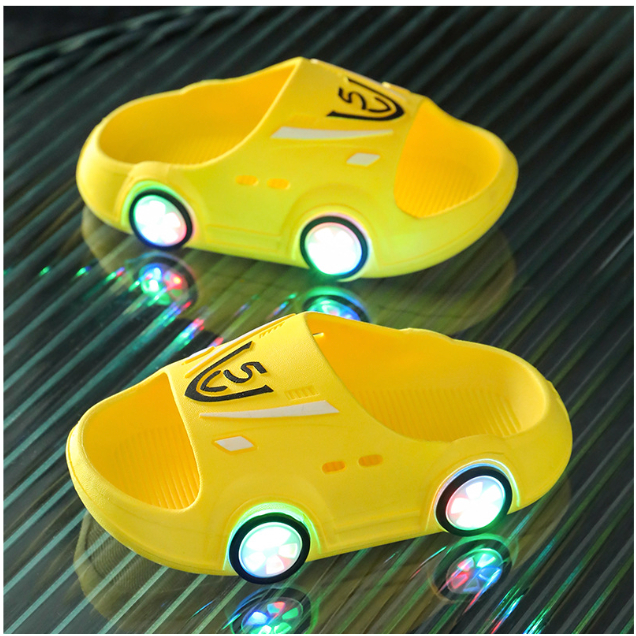 babyfit [22-37] MOBILZ LED sendal lampu pvc karet bakpau nyala led ml-0815r