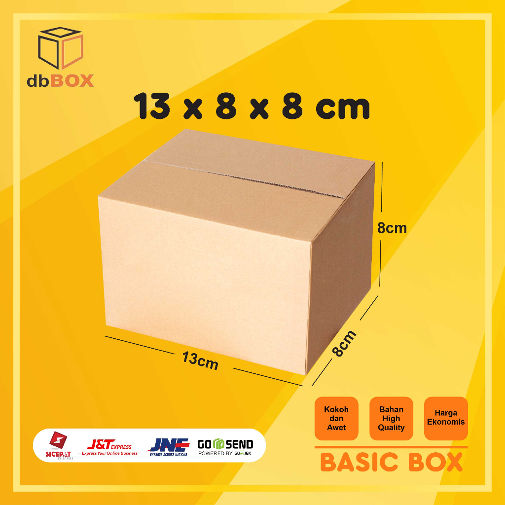 

BOX KARDUS 13x8x8 cm DUS PACKING