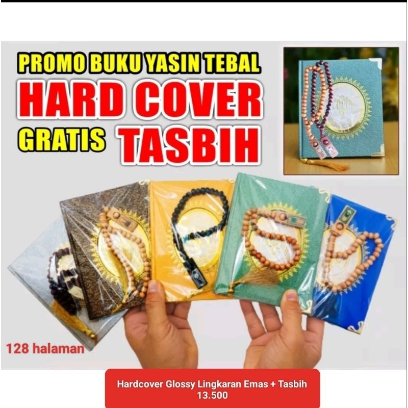 

BUKU YASIN dan TAHLIL HARDCOVER GLOSSY + TASBIH Arab dan Terjemahan 128 Halaman Free Sisip Foto