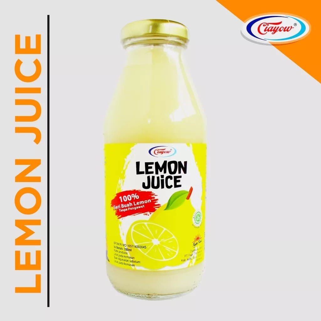 

Ciayow Lemon Juice / Sari Lemon Murni / Lemon Jus / Air Perasan Lemon