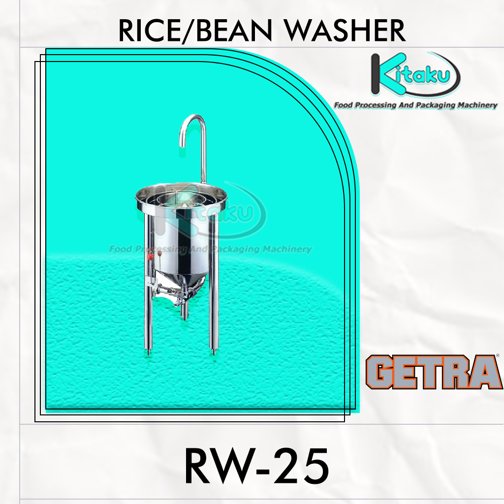 Mesin RW-25 S S Rice Bean Washer Gea Getra