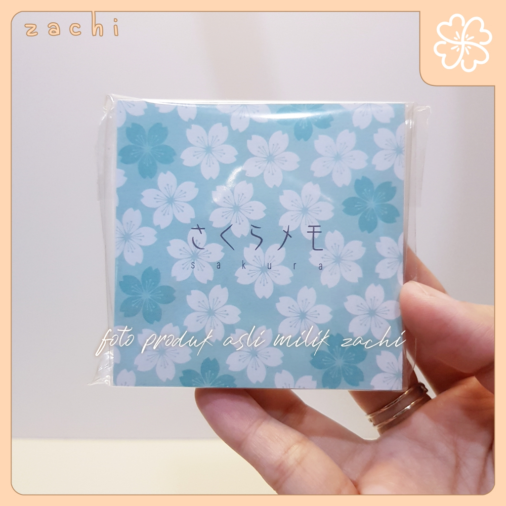 

SOFT BLUE SAKURA MEMO PAD | JAPAN HANDCARRY