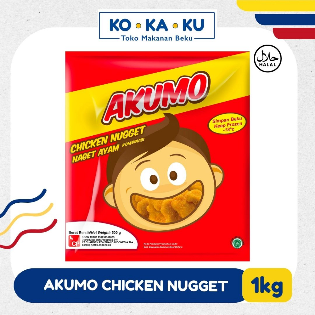 

Akumo Nugget Ayam 1000g