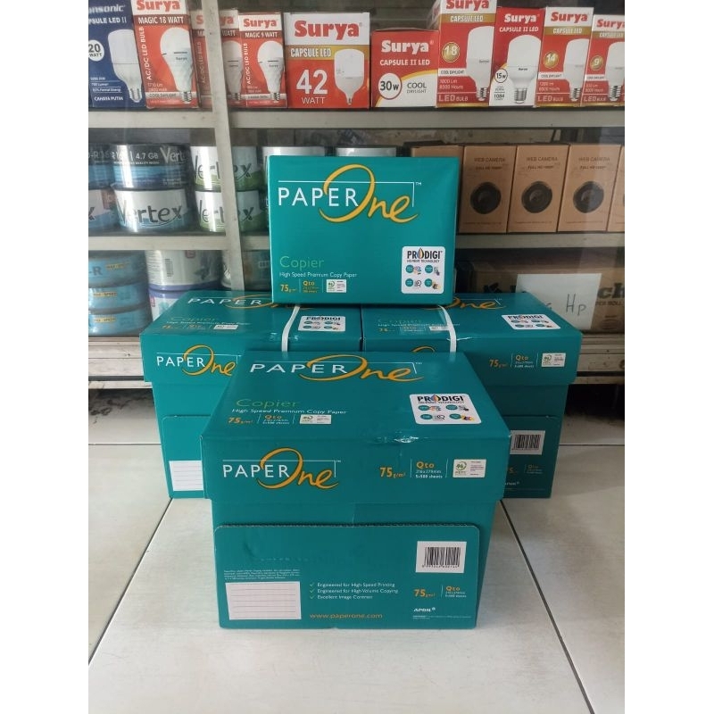 

kertas HVS kwarto 75 gram ** RBK