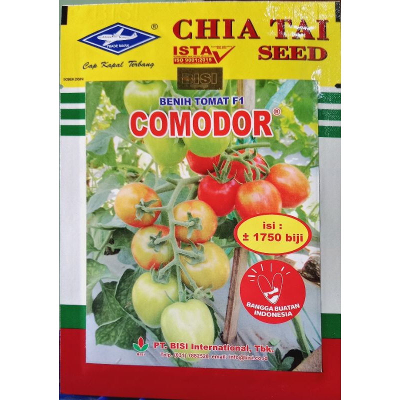 Benih Tomat Hibrida F1 COMODOR 5gr