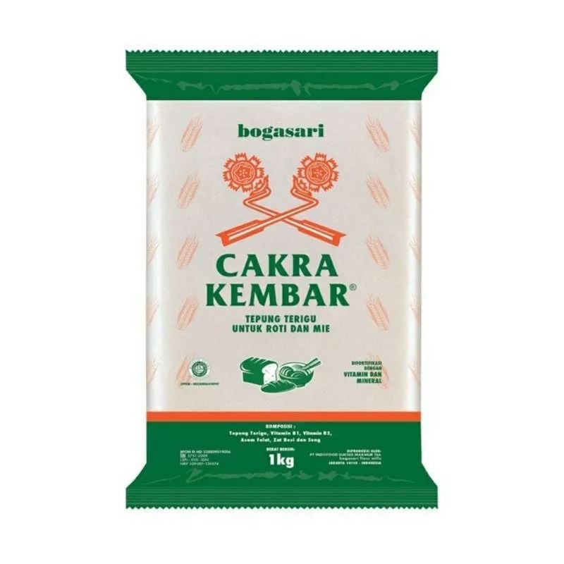 

BOGASARI TEPUNG CAKRA KEMBAR 1KG