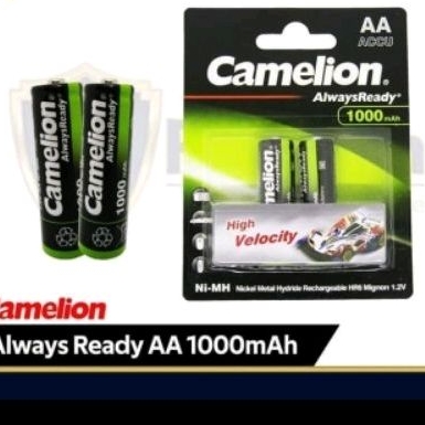 Fish Yummy Baterai Cas Camelion Velocity Aa 1000 Mah - Nimh / Baterai Tamiya Rechargeable Battery