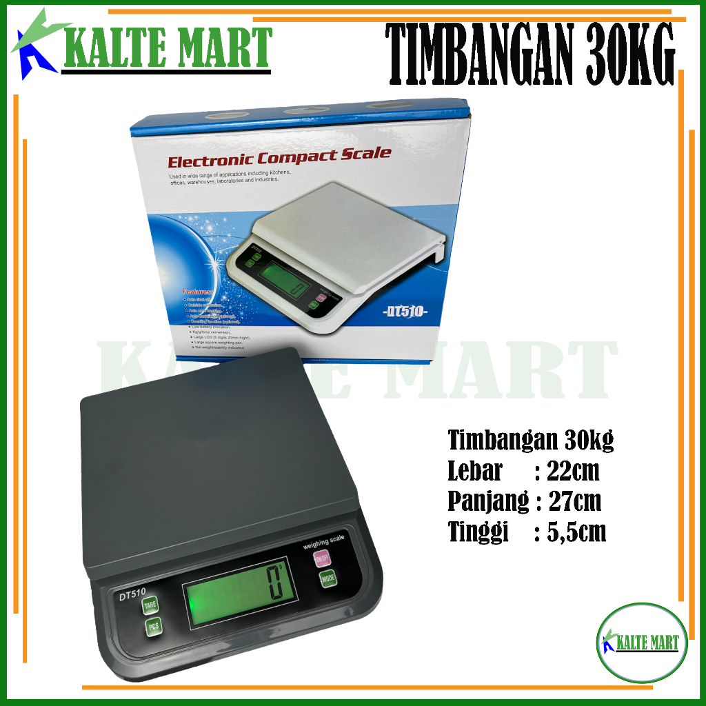 30kg Timbangan Digital Computing Scale 30kg Timbangan Digital buah 40Kg Timbangan sayur Digital