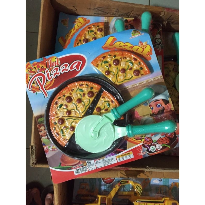 mainan anak pizza puzzle mainan anak makanan pizza puzzle