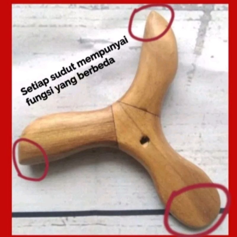 alat refleksi kaki tradisional / kerokan / alat pijat kaki